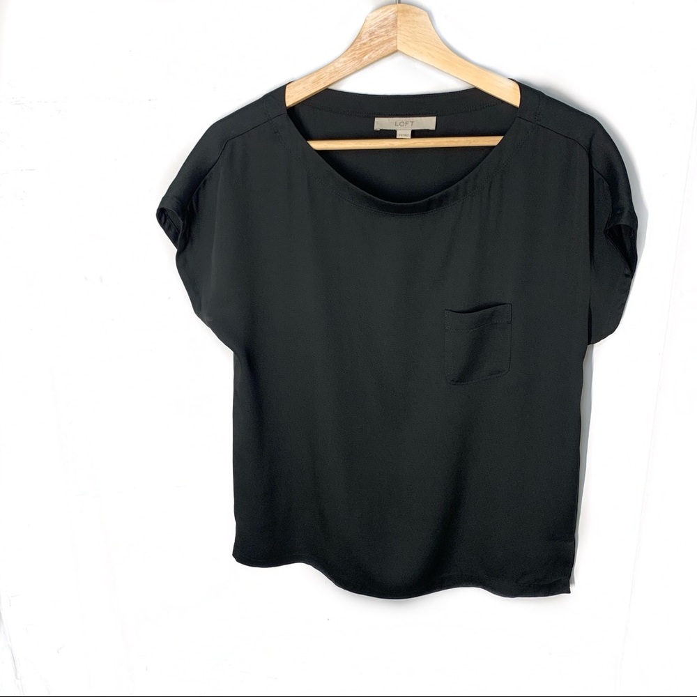 Loft black top
